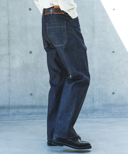 MR.OLIVE（ミスターオリーブ）の「14oz SELVEDGE DENIM / FOUNDRY FRISCO PANTS /M263111（デニムパンツ・メンズ・インディゴブルー・LARGE/MEDIUM/SMALL）」の5枚目の写真