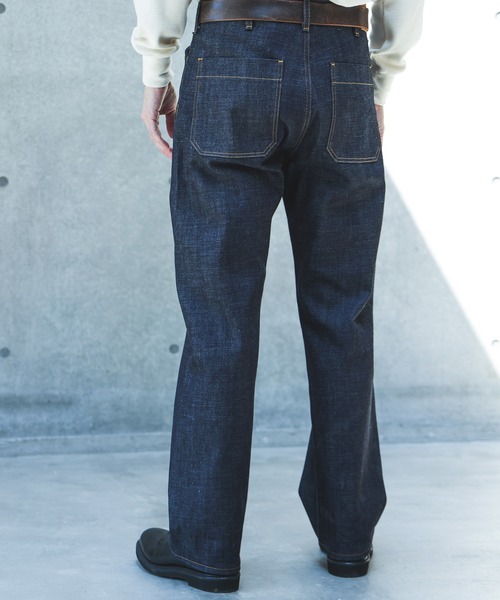 MR.OLIVE（ミスターオリーブ）の「14oz SELVEDGE DENIM / FOUNDRY FRISCO PANTS /M263111（デニムパンツ・メンズ・インディゴブルー・LARGE/MEDIUM/SMALL）」の6枚目の写真