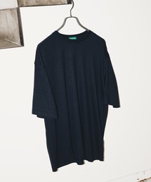 WOOL CREW NECK T-SHIRT