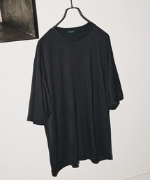 WOOL CREW NECK T-SHIRT