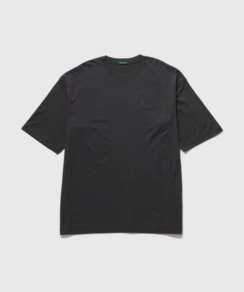 WILD LIFE TAILOR Adam et Rope'(ワイルドテーラーアダムエロペ )の「WOOL CREW NECK T-SHIRT(Tシャツ/カットソー・メンズ・ブラック/チャコールグレー/ネイビー・M/XL/L)」の16枚目の写真