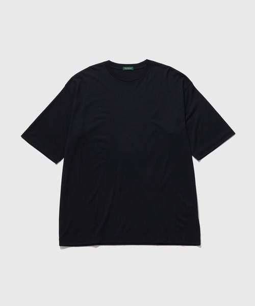 WILD LIFE TAILOR Adam et Rope'(ワイルドテーラーアダムエロペ )の「WOOL CREW NECK T-SHIRT(Tシャツ/カットソー・メンズ・ブラック/チャコールグレー/ネイビー・M/XL/L)」の17枚目の写真