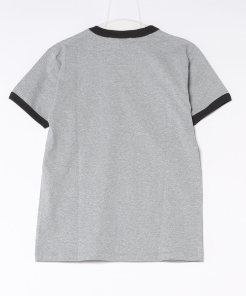 HOUSTON(ヒューストン)の「HOUSTON プリントリンガーTシャツ(FFA)(Tシャツ/カットソー・レディース・ホワイト系その他/グレー系その他/ホワイト系その他2・1)」の7枚目の写真