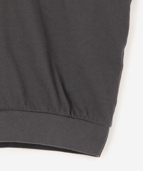 SCYE BASICS（サイベーシックス）の「SCYE BASICS | 〈別注〉コットンピケ ヘンリーネックTシャツ WOMEN（Tシャツ/カットソー・レディース・ブラウン/ネイビー/チャコール/グリーン系その他・38）」の12枚目の写真