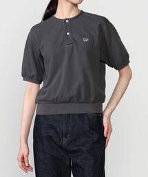 SCYE BASICS（サイベーシックス）の「SCYE BASICS | 〈別注〉コットンピケ ヘンリーネックTシャツ WOMEN（Tシャツ/カットソー）」