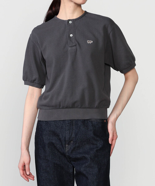 SCYE BASICS | 〈別注〉コットンピケ ヘンリーネックTシャツ WOMEN（T