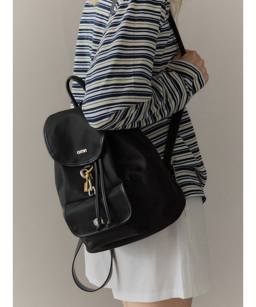OMNIPOTENT(オムニポテント)の「key& backpack _2color(バックパック/リュック・レディース・ブラック×ブラック/ブラック・FREE)」の3枚目の写真