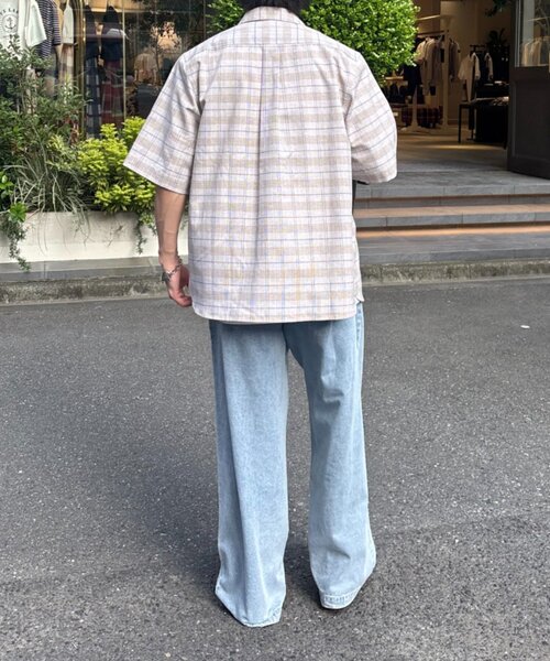 GEVACO(ゲバコ)の「【GEVACO/ゲバコ】レギュラーカラーポケットプレーンシャツ(シャツ/ブラウス・レディース・カーキ/ベージュ・LARGE/MEDIUM)」の15枚目の写真