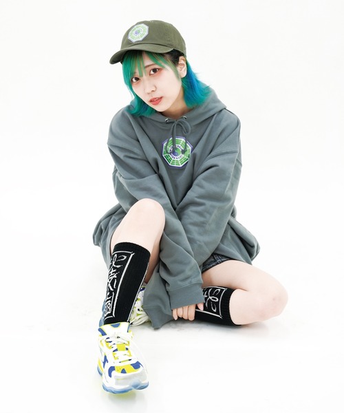 火寺企画（カジキカク）の「御三家パーカー(GREEN)（パーカー・メンズ・グリーン・XX-LARGE）」の3枚目の写真