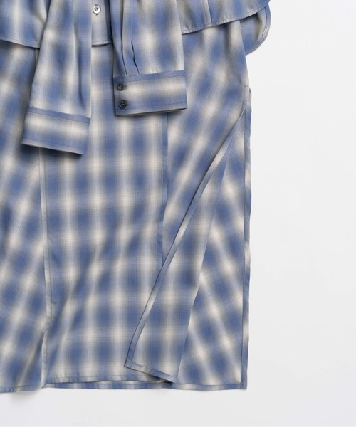 MAISON SPECIAL(メゾンスペシャル)の「【PRE-ORDER】Shirt-Style Multi-Skirt/シャツライクマルチスカート(スカート・レディース・ブラック/ブルー/ベージュ・36/38)」の15枚目の写真
