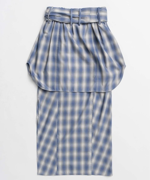MAISON SPECIAL(メゾンスペシャル)の「【PRE-ORDER】Shirt-Style Multi-Skirt/シャツライクマルチスカート(スカート・レディース・ブラック/ブルー/ベージュ・36/38)」の12枚目の写真