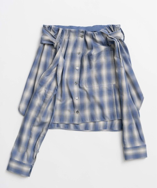 MAISON SPECIAL(メゾンスペシャル)の「【PRE-ORDER】Shirt-Style Multi-Skirt/シャツライクマルチスカート(スカート・レディース・ブラック/ブルー/ベージュ・36/38)」の18枚目の写真