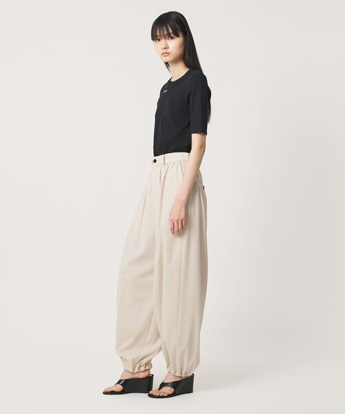 AEWEN MATOPH（イウエン マトフ）の「＜AEWEN MATOPH＞パネル バルーンパンツ ウォッシャブル（その他パンツ・レディース・ナチュラル/ブラック・34/38/36）」の7枚目の写真