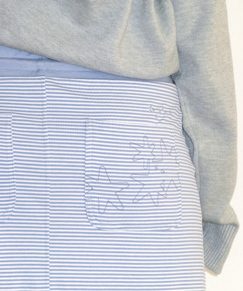AMESWORLDWIDE（アメスワールドワイド）の「STITCH LAYERED MIDI SKIRT PANTS BLUE（その他パンツ・レディース・その他・FREE）」の4枚目の写真