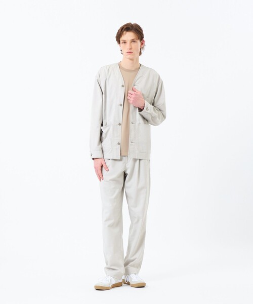 MACKINTOSH PHILOSOPHY（ﾏｯｷﾝﾄｯｼｭ ﾌｨﾛｿﾌｨｰ）の「BUCKINGHAM BEAR クルーネックTシャツ ソフトメッシュカノコ（Tシャツ/カットソー・メンズ・イエロー/ベージュ系その他4/ネイビー/チャコールグレー/ホワイト/グリーン・38/40）」の7枚目の写真