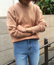 goocy | スエットライクKnitプルオーバー(ニット/セーター)