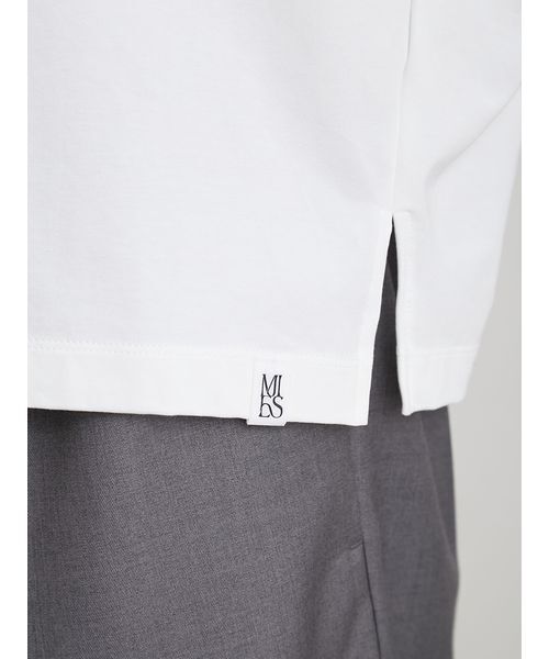 MIESROHE(ミースロエ)の「ノースリーブコクーントップス(Tシャツ/カットソー・レディース・ミント/ブラウン/ホワイト・F)」の10枚目の写真
