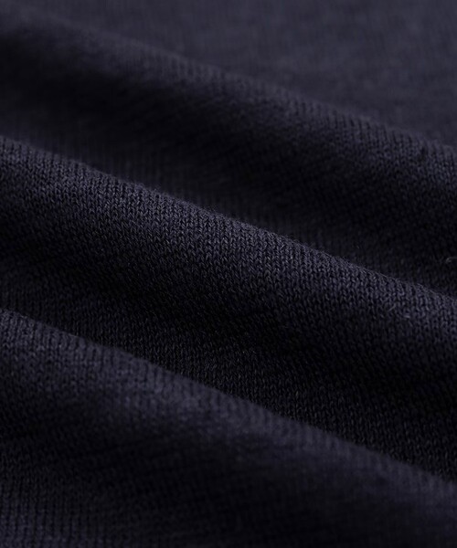 BROOKS BROTHERS(ブルックスブラザーズ)の「リネン クルーネック ショートスリーブ サマーセーター(ニット/セーター・メンズ・ネイビー/ホワイト×ネイビー・SMALL/X-LARGE/LARGE/MEDIUM)」の3枚目の写真