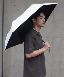 macocca（マコッカ）の「くるっと畳みやすい傘 CURUtto（クルット） 手開き 形状記憶傘 晴雨兼用 完全遮光 日傘 折りたたみ傘 無地 吸水素材傘ケース付 メンズ レディス 男女兼用 ジェンダーレス（折りたたみ傘）」