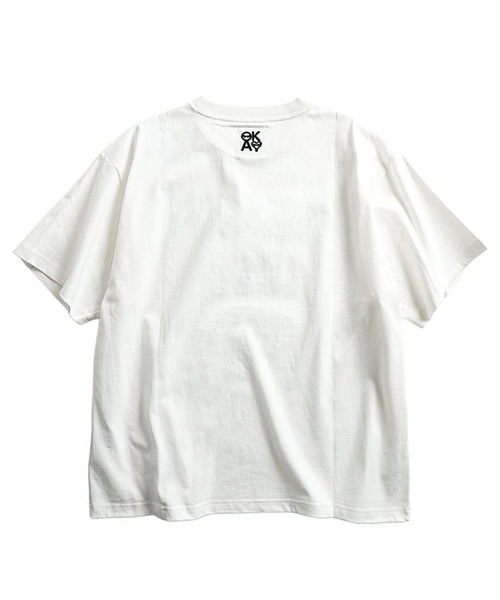 SAKAZEN(サカゼン)の「【WEB限定価格】Tシャツ 半袖 メンズ 大きいサイズ ロゴ キリン プリント クルーネック トップスカジュアル 春 夏(Tシャツ/カットソー・メンズ・ブラウン/カーキ/ホワイト/ブラック・3XL/X(2L)/2XL)」の12枚目の写真