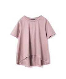mizuiroind（ミズイロインド）の「mizuiro ind フレアクルーネックTシャツ（Tシャツ/カットソー）」