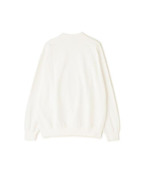YLEVE（イレーヴ）の「Ｙ / ORGANIC COTTON BLEND HEAVY WEIGHT FLEECE CREW NECK（スウェット・メンズ・ホワイト/ネイビー・1/4）」の3枚目の写真