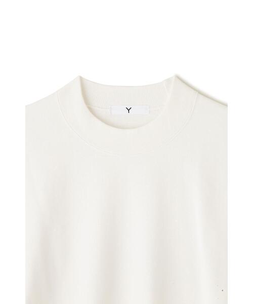 YLEVE（イレーヴ）の「Ｙ / ORGANIC COTTON BLEND HEAVY WEIGHT FLEECE CREW NECK（スウェット・メンズ・ホワイト/ネイビー・1/4）」の4枚目の写真