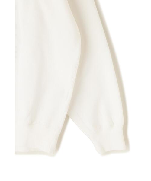 YLEVE（イレーヴ）の「Ｙ / ORGANIC COTTON BLEND HEAVY WEIGHT FLEECE CREW NECK（スウェット・メンズ・ホワイト/ネイビー・1/4）」の6枚目の写真