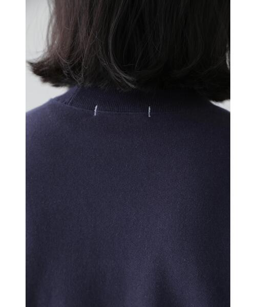 YLEVE（イレーヴ）の「Ｙ / ORGANIC COTTON BLEND HEAVY WEIGHT FLEECE CREW NECK（スウェット・メンズ・ホワイト/ネイビー・1/4）」の18枚目の写真