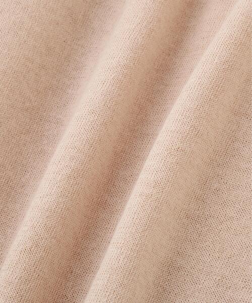 MARGARET HOWELL（マーガレットハウエル）の「FINE LINEN COTTON（カーディガン/ボレロ・レディース・ダークブラウン/ピンク・FREE）」の10枚目の写真