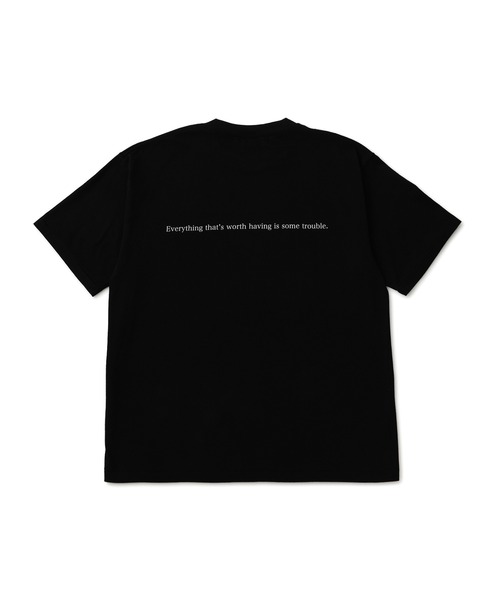 SCREEN STARS(スクリーンスターズ)の「【SCREEN STARS / スクリーンスターズ】BoscmFriendタイポグラフィTシャツ(Tシャツ/カットソー・メンズ・ホワイト/ブラック・L/LL/M)」の4枚目の写真