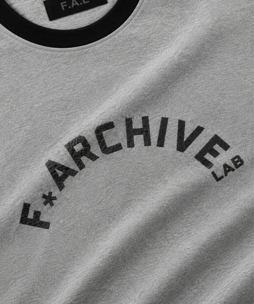 MOON FAIRY（ムーンフェアリー）の「ARCH ヘビーウェイトリンガー半袖Tシャツ [メランジグレー]（Tシャツ/カットソー・レディース・その他・LARGE/SMALL/MEDIUM）」の4枚目の写真