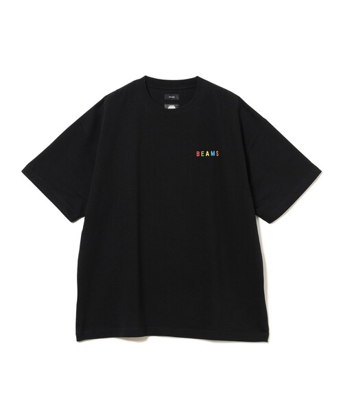 BEAMS（ビームス）の「ザ・スーパーマリオギャラクシー・ムービー / LOGO TEE（Tシャツ/カットソー・メンズ・ホワイト/ブラック・M/S/L）」の2枚目の写真