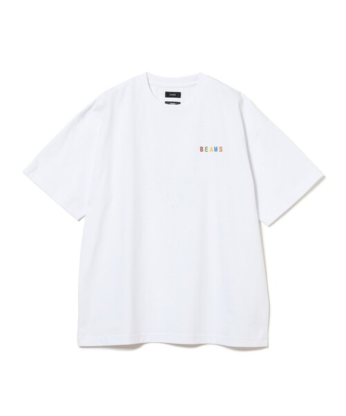 BEAMS（ビームス）の「ザ・スーパーマリオギャラクシー・ムービー / LOGO TEE（Tシャツ/カットソー・メンズ・ホワイト/ブラック・M/S/L）」の3枚目の写真
