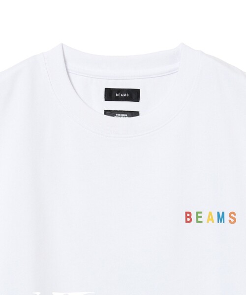 BEAMS（ビームス）の「ザ・スーパーマリオギャラクシー・ムービー / LOGO TEE（Tシャツ/カットソー・メンズ・ホワイト/ブラック・M/S/L）」の4枚目の写真