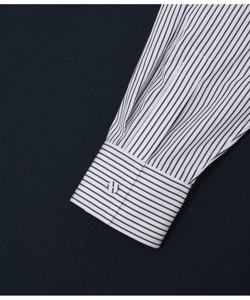 JIL SANDER(ジルサンダー)の「T-SHIRT CN LS(Tシャツ/カットソー・メンズ・ネイビー系・M/S)」の3枚目の写真