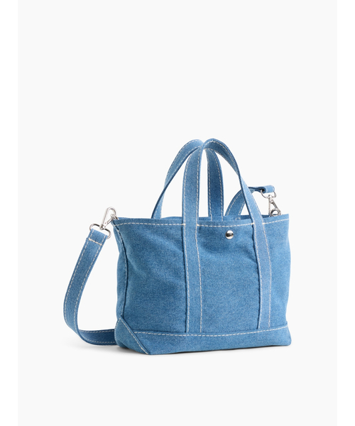 GAP（ギャップ）の「キャンバス GAPロゴ ミニトートバッグ (キッズ)（トートバッグ・キッズ・ネイビー・ONE SIZE）」の2枚目の写真