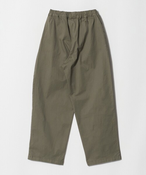 green label relaxing(グリーンレーベルリラクシング)の「ライト ツイル ツータック パンツ / キッズ 140cm-160cm(チノパンツ・キッズ・ネイビー/ベージュ/オリーブ・150cm/160cm/140cm)」の9枚目の写真
