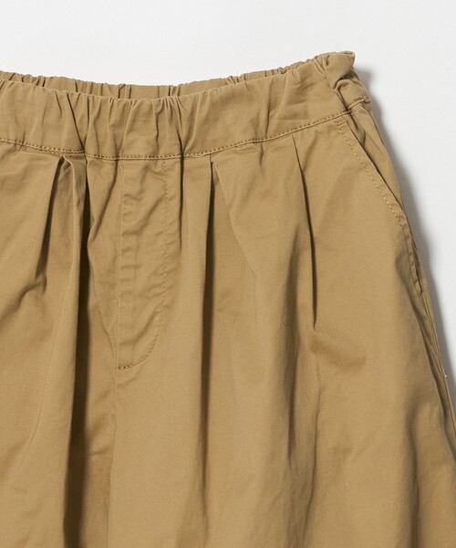 green label relaxing(グリーンレーベルリラクシング)の「ライト ツイル ツータック パンツ / キッズ 140cm-160cm(チノパンツ・キッズ・ネイビー/ベージュ/オリーブ・150cm/160cm/140cm)」の16枚目の写真