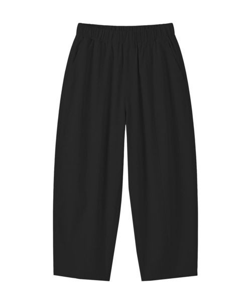STYLE DELI(スタイルデリ)の「【DELI by】ドライタッチルーズワイドパンツ(その他パンツ・レディース・ブラック/アイボリー・M)」の9枚目の写真