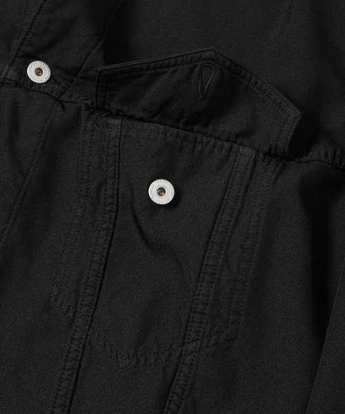 COMME des GARCONS HOMME(コム デ ギャルソン・オム)の「ESTEL SARGE WASHED JACKET(ブルゾン・メンズ・ブラック/ネイビー・XS/S/M/L)」の4枚目の写真