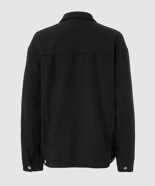 COMME des GARCONS HOMME(コム デ ギャルソン・オム)の「ESTEL SARGE WASHED JACKET(ブルゾン・メンズ・ブラック/ネイビー・XS/S/M/L)」の3枚目の写真