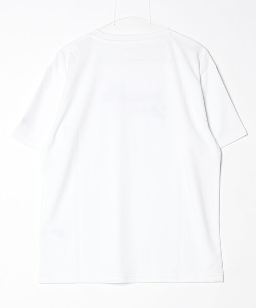 le coq sportif（ルコックスポルティフ）の「PJ collaboration sunscreen box T-shirt（Tシャツ/カットソー・レディース・ネイビー/ピンク/ホワイト・XL/L/S/M）」の4枚目の写真