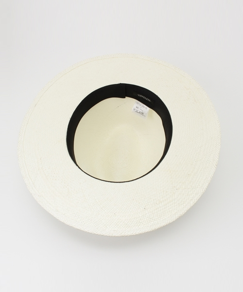 LOVELESS(ラブレス)の「【LOVELESS】WOMENS パナマハット(ハット・レディース・ホワイト・FREE)」の4枚目の写真