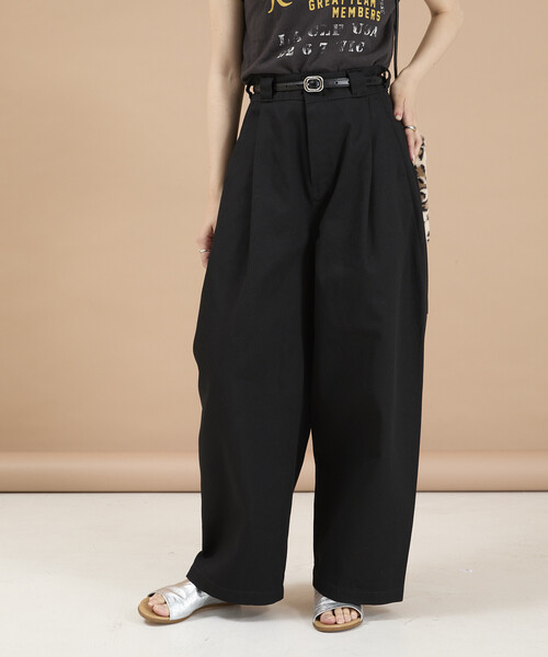 Dickies(ディッキーズ)の「Dickies × Freada/ディッキーズ Dickies 別注 カーブワイドパンツ(その他パンツ・レディース・ブラック/ベージュ/ブラウン・S/M)」の11枚目の写真