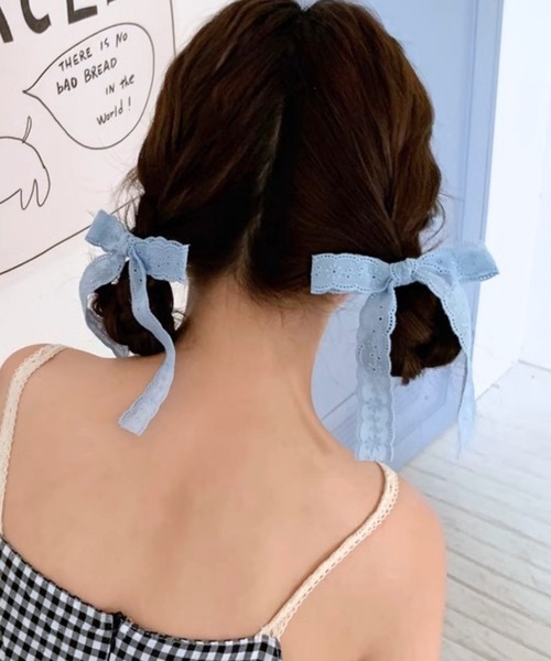 realize｜レアリゼ（レディース）のヘアアクセサリー（ブルー