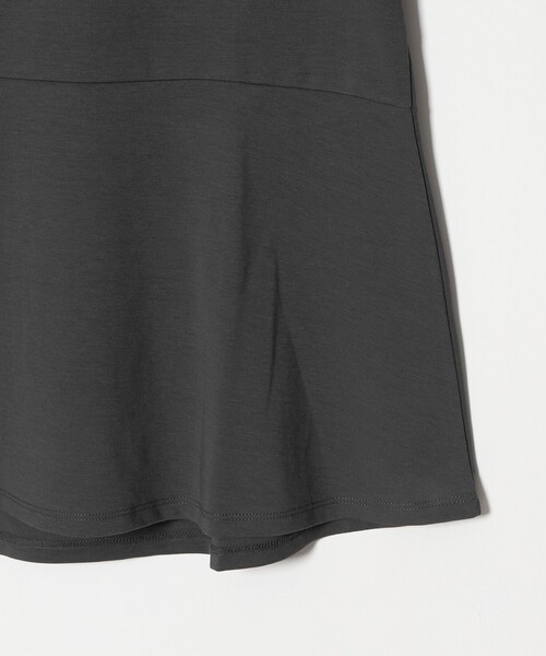 A DAY IN THE LIFE UNITED ARROWS（アデイインザライフユナイテッドアローズ）の「ポンチ ペプラムカットソー 7分袖＜A DAY IN THE LIFE＞（Tシャツ/カットソー・レディース・ブラック/オフホワイト/ダークグレー・FREE）」の15枚目の写真