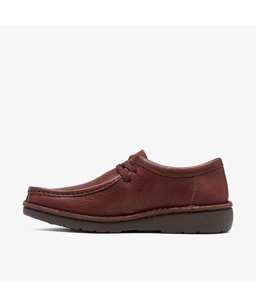 Clarks(クラークス)の「Nature Moc / ネイチャーモック(ブラウンレザー)(モカシン/デッキシューズ・メンズ・ブラウン・UK7.5/UK7/UK6.5/UK8/UK11/UK6/UK10.5/UK10/UK9.5/UK9/UK8.5)」の2枚目の写真