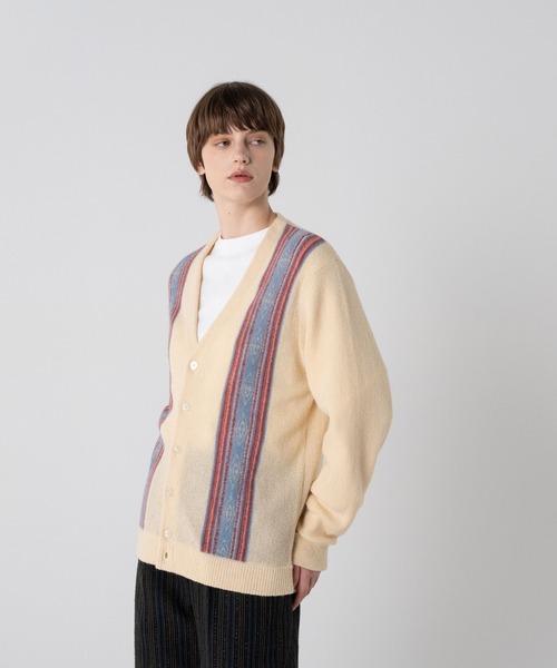 PENDLETON(ペンドルトン)の「アルパカ混 ネイティブストライプカーディガン(カーディガン/ボレロ・メンズ・ネイビー/ブラウン系その他/Cobalt・LARGE/SMALL/MEDIUM)」の16枚目の写真