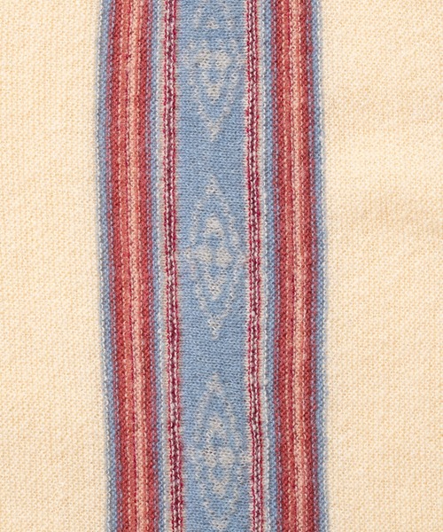 PENDLETON(ペンドルトン)の「アルパカ混 ネイティブストライプカーディガン(カーディガン/ボレロ・メンズ・ネイビー/ブラウン系その他/Cobalt・LARGE/SMALL/MEDIUM)」の6枚目の写真